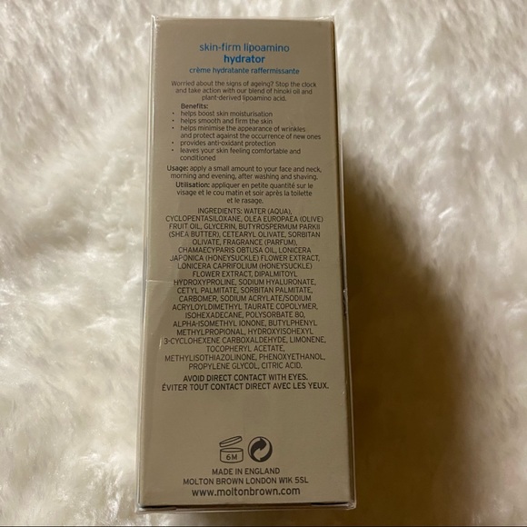 NEW Molton Brown Skin-Firm Lipoamino Hydrator 50ml - Picture 7 of 8